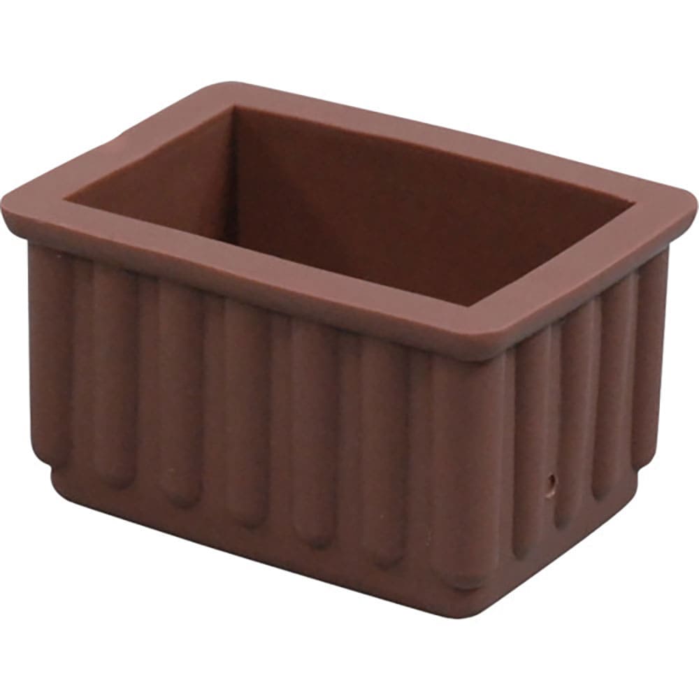 光　イス脚キャップ茶　長角　２３×３６　ＢＥ－２３－３０３＿