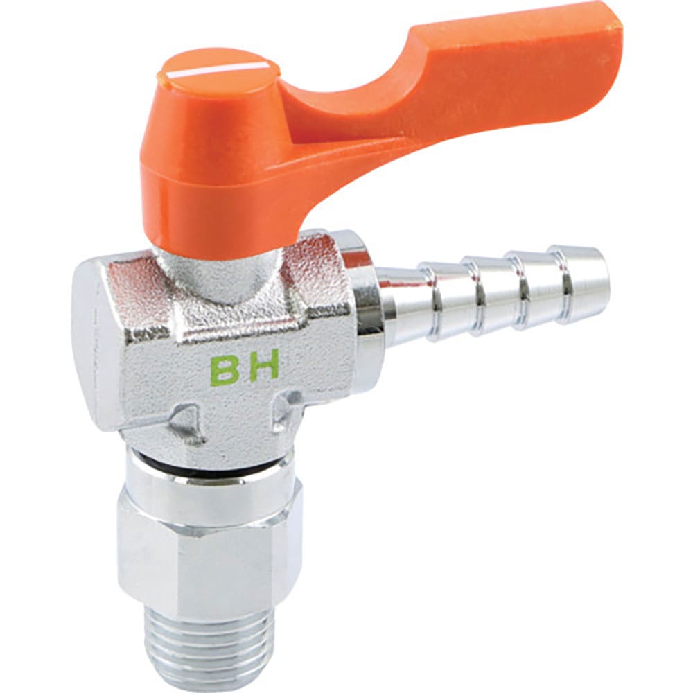 ＡＳＯＨ　外ネジ×ホース口（ＲｏＨＳ指令相当品）　ＰＴ１／４×φ８　ＢＨ－８２０８Ｒ＿