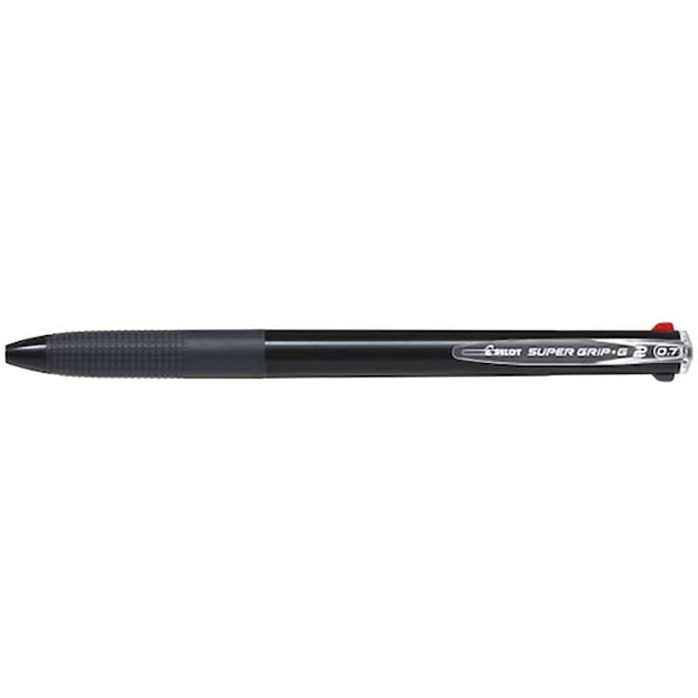 ＰＩＬＯＴ　油性ボールペン　スーパーグリップＧ２　細字　黒、赤　ＢＫＳＧ２５ＦＢ＿