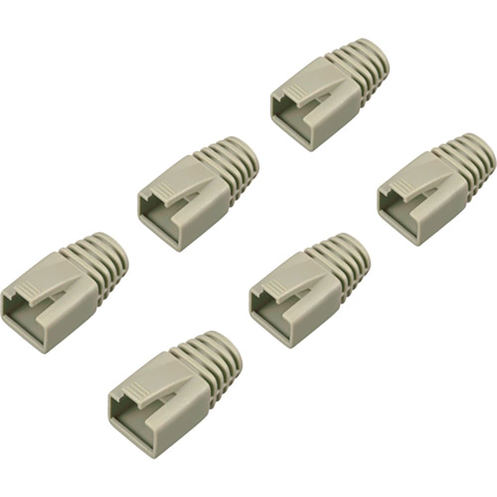 ＢＵＦＦＡＬＯ　先付け用コネクター保護カバー６個入り　ベージュ　ＢＬＡＢＲＪ４５ＢＥ６＿