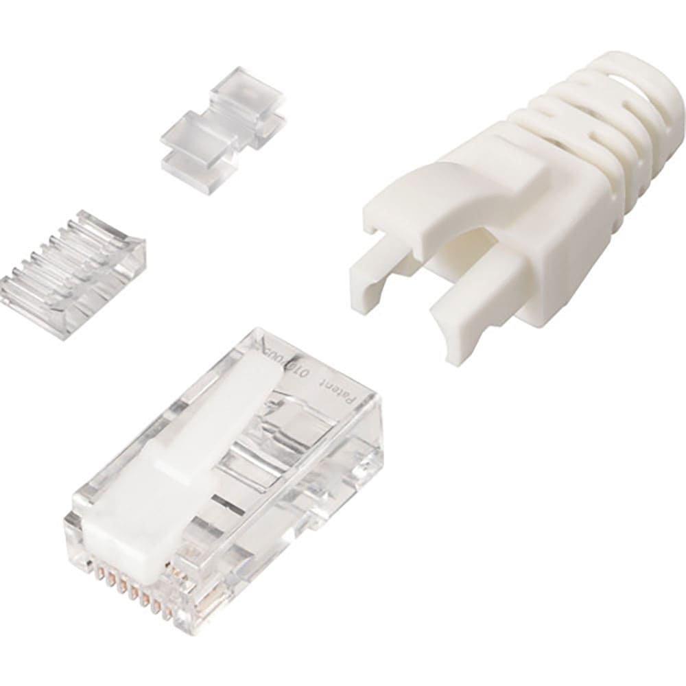 ＢＵＦＦＡＬＯ　【期間限定特価】２０２５年３月３１日まで　Ｃａｔ６対応ＬＡＮコネクター＋カバー付　＿