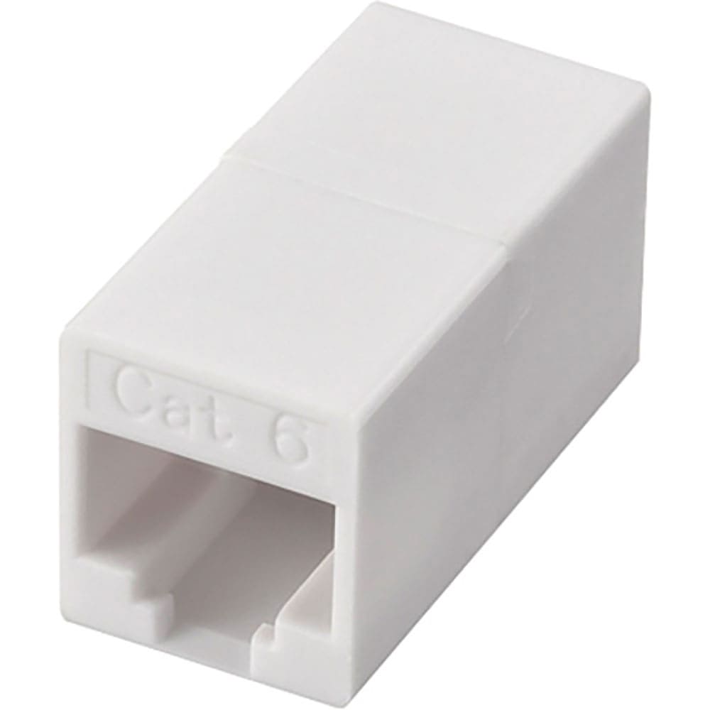 ＢＵＦＦＡＬＯ　ＲＪ４５中継コネクタ　Ｃａｔ６　ＢＬＡＲＪ４５Ｔ６ＷＨ＿