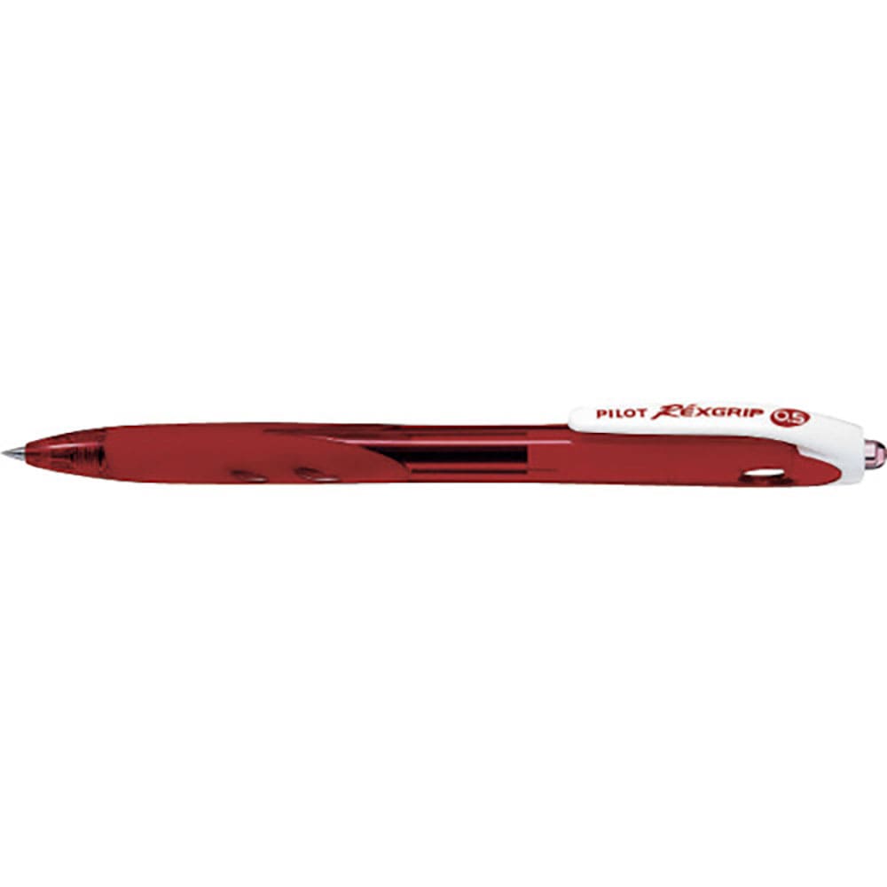ＰＩＬＯＴ　油性ボールペン　レックスグリップ　極細　レッド　ＢＲＧ－１０ＥＦ－ＲＲ＿
