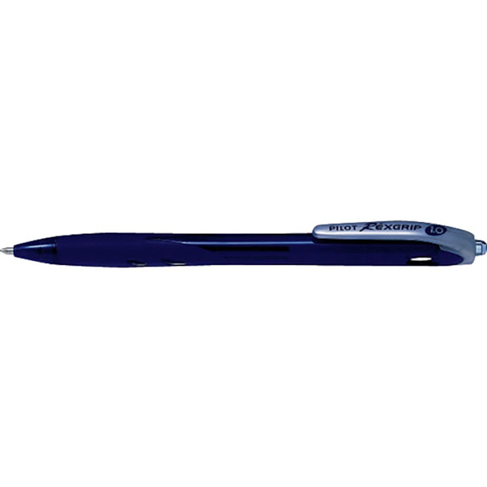 ＰＩＬＯＴ　油性ボールペン　レックスグリップ　中字　ブルー　ＢＲＧ－１０Ｍ－ＬＬ＿