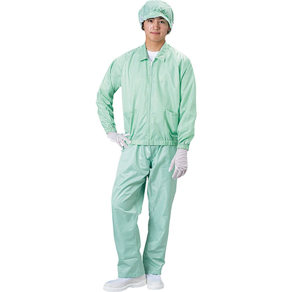 BLASTON ジャケット(衿付)-緑-LL BSC-41001-G-LL_