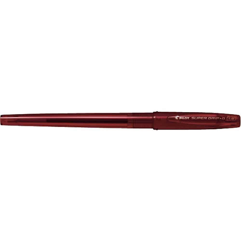 ＰＩＬＯＴ　油性ボールペン　スーパーグリップＧ　キャップ式　レッド　ＢＳＧＣ－１０ＢＢ－ＲＲ＿
