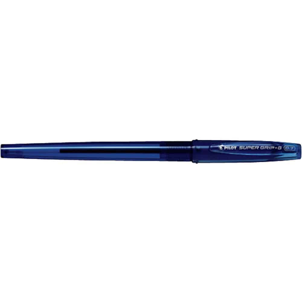 ＰＩＬＯＴ　油性ボールペン　スーパーグリップＧ　キャップ式　ブルー　ＢＳＧＣ－１０Ｆ－ＬＬ＿