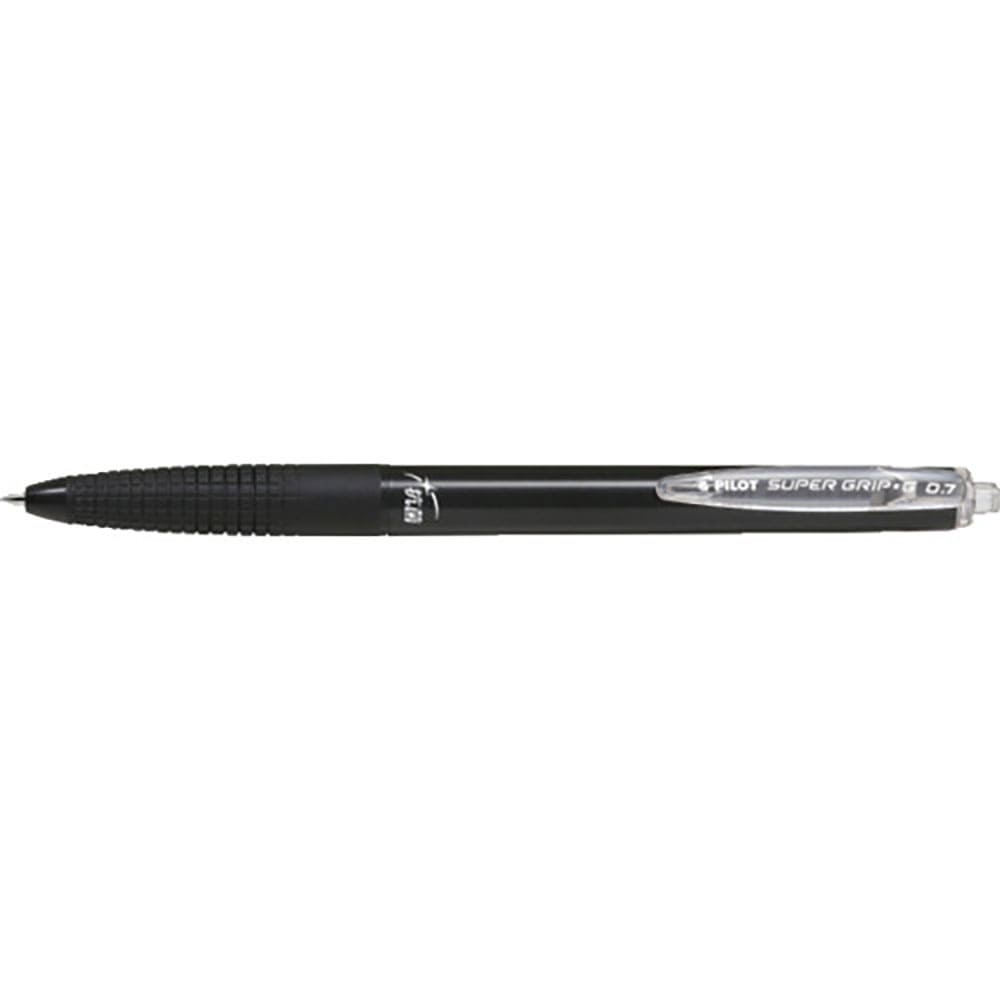 ＰＩＬＯＴ　油性ボールペン　スーパーグリップＧ　ノック式　　抗菌仕様　黒　ＢＳＧＫ１０ＦＫＢ＿