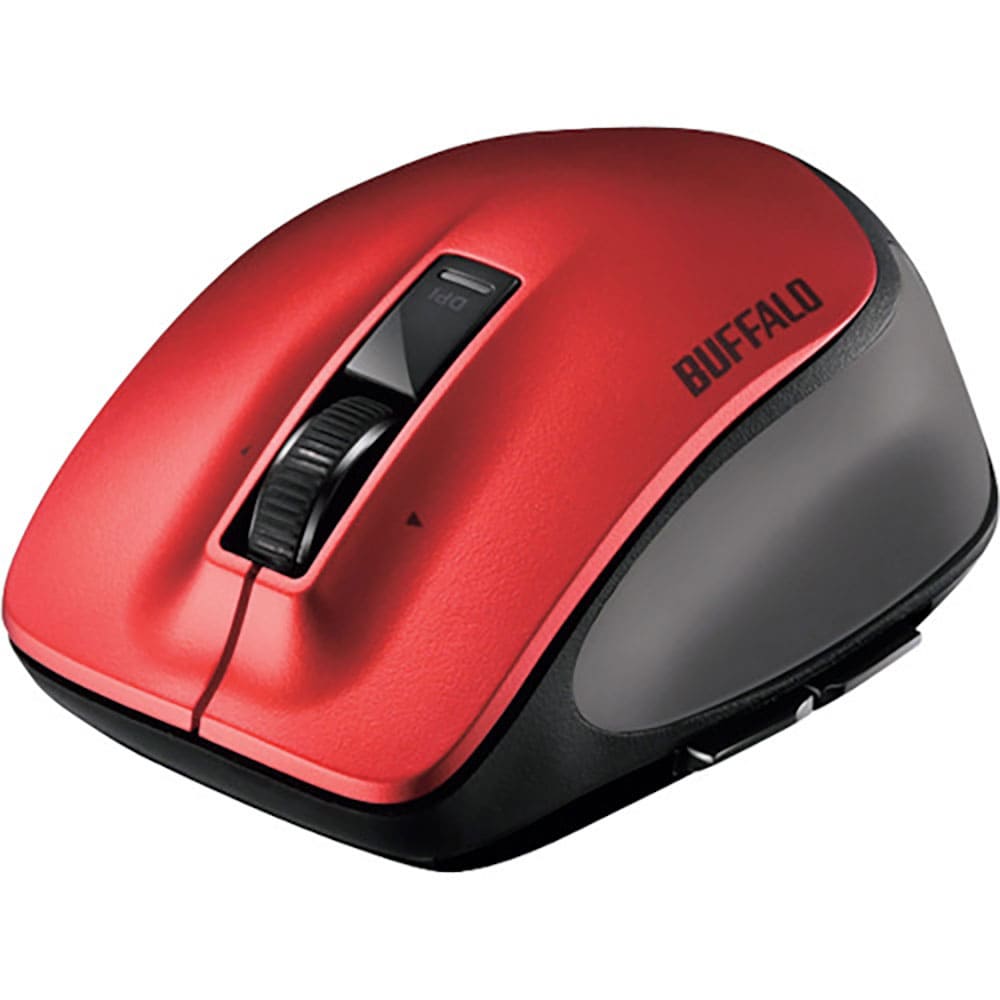 ＢＵＦＦＡＬＯ　Ｂｌｕｅｔｏｏｔｈ　ＢｌｕｅＬＥＤ　プレミアムフィットマウス　Ｍサイズ　レッド　Ｂ＿
