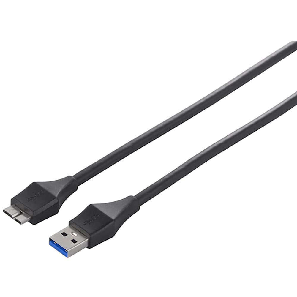 BUFFALO ユニバーサルコネクター USB3.0 A to microB ケーブル 3.0m _