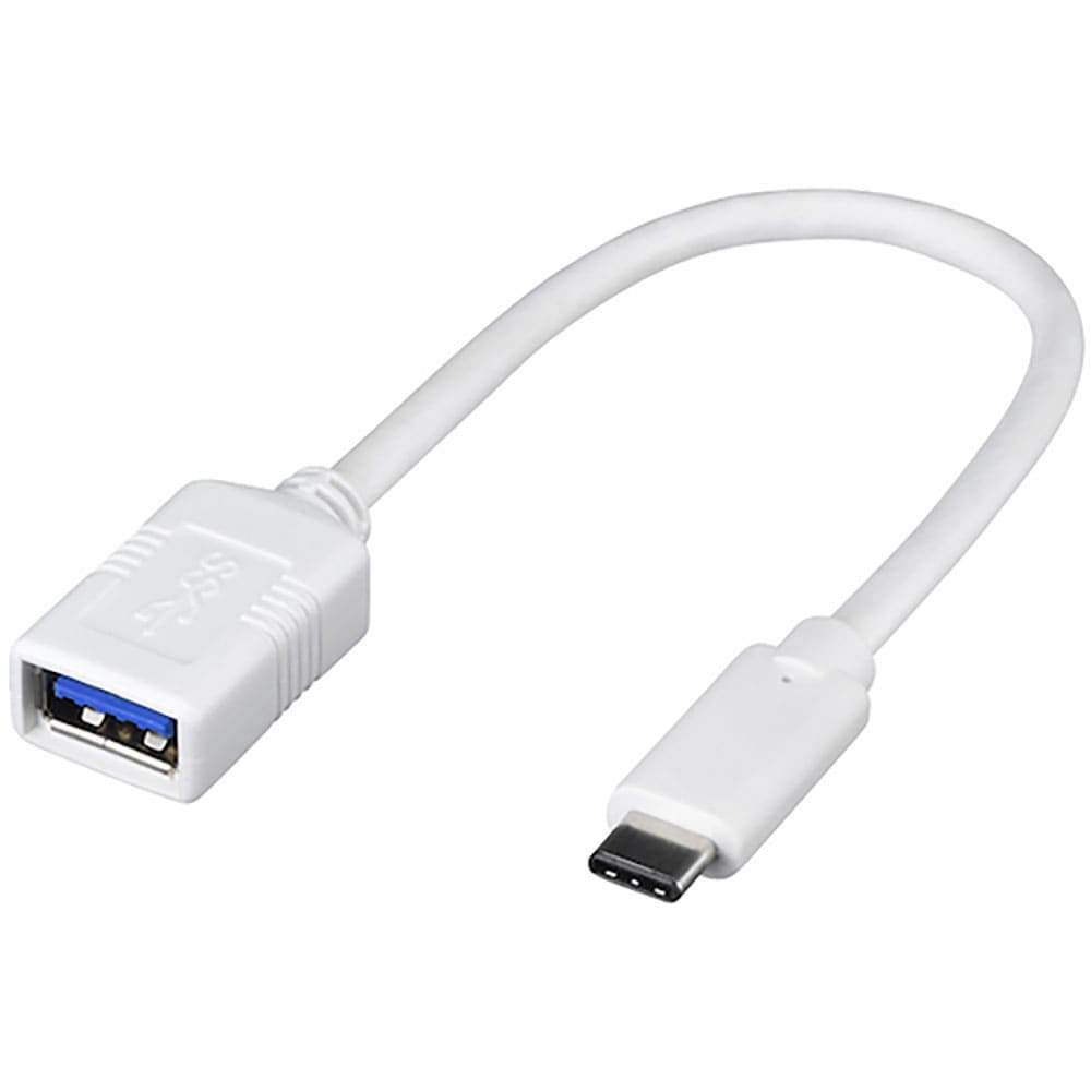 BUFFALO USB3.1 Gen1変換ケーブル(Aメス to C) 0.15m ホワイト BS_
