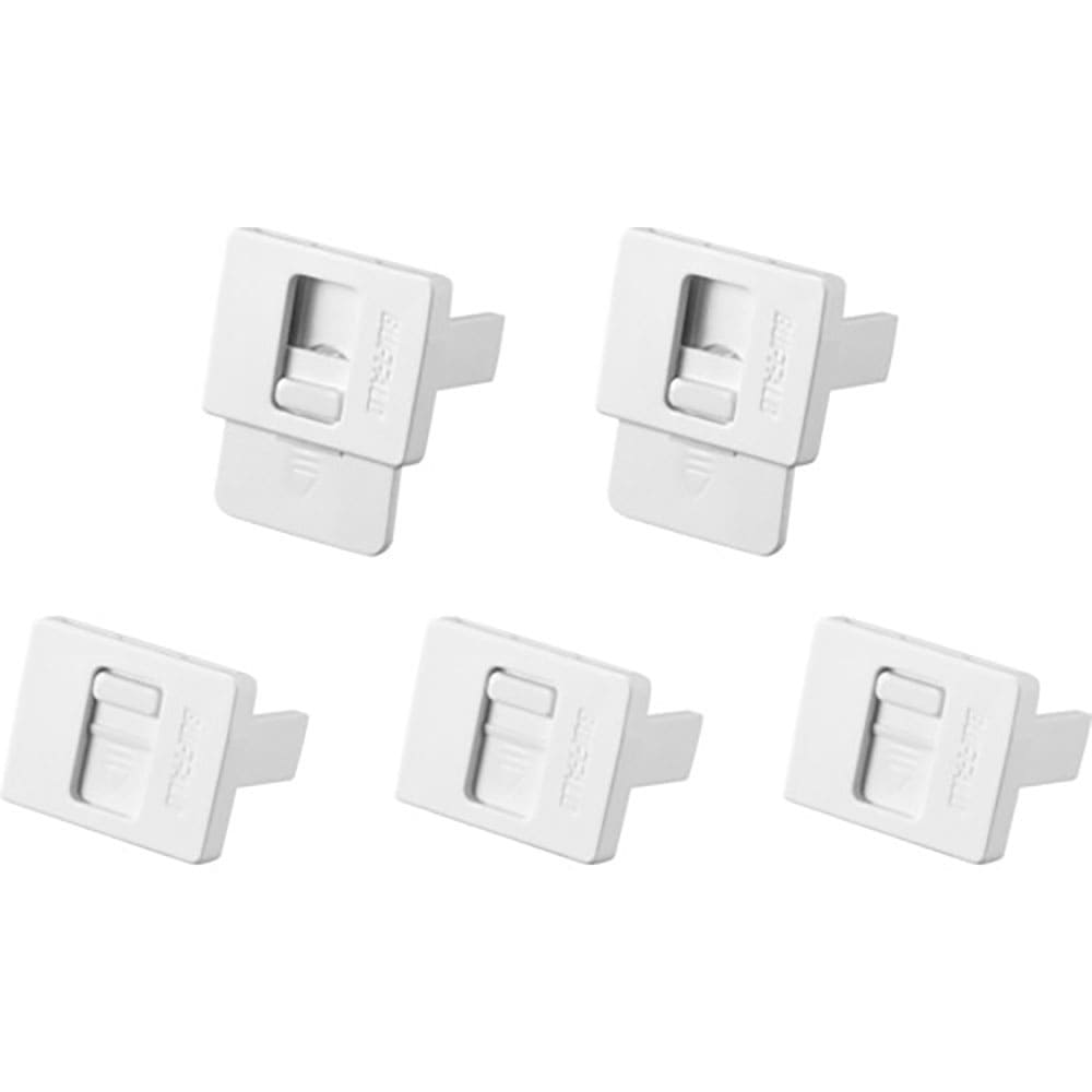 BUFFALO 2P3P両用コンセントキャップ 5個入り ホワイト BTC5WH_