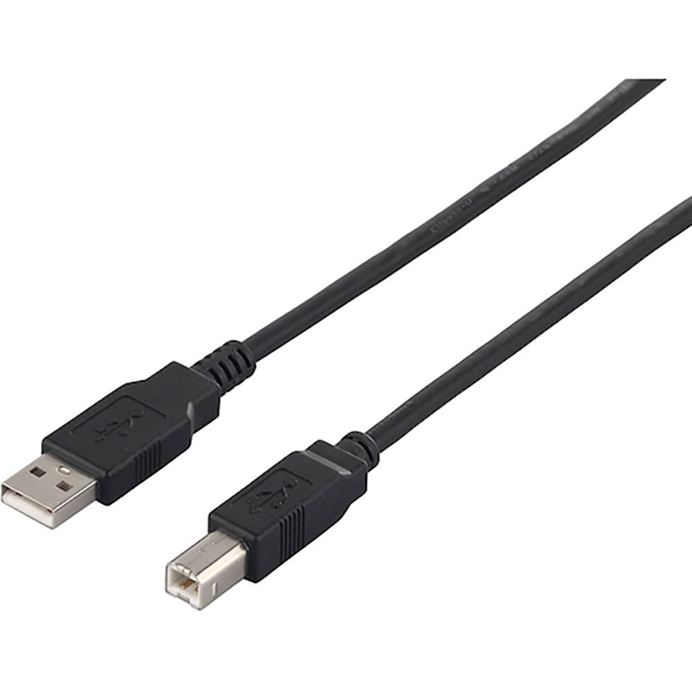 ＢＵＦＦＡＬＯ　ＵＳＢ２．０　Ａ　ｔｏ　Ｂ　ケーブル　５．０ｍ　ブラック　ＢＵ２ＡＢ５０ＢＫ＿