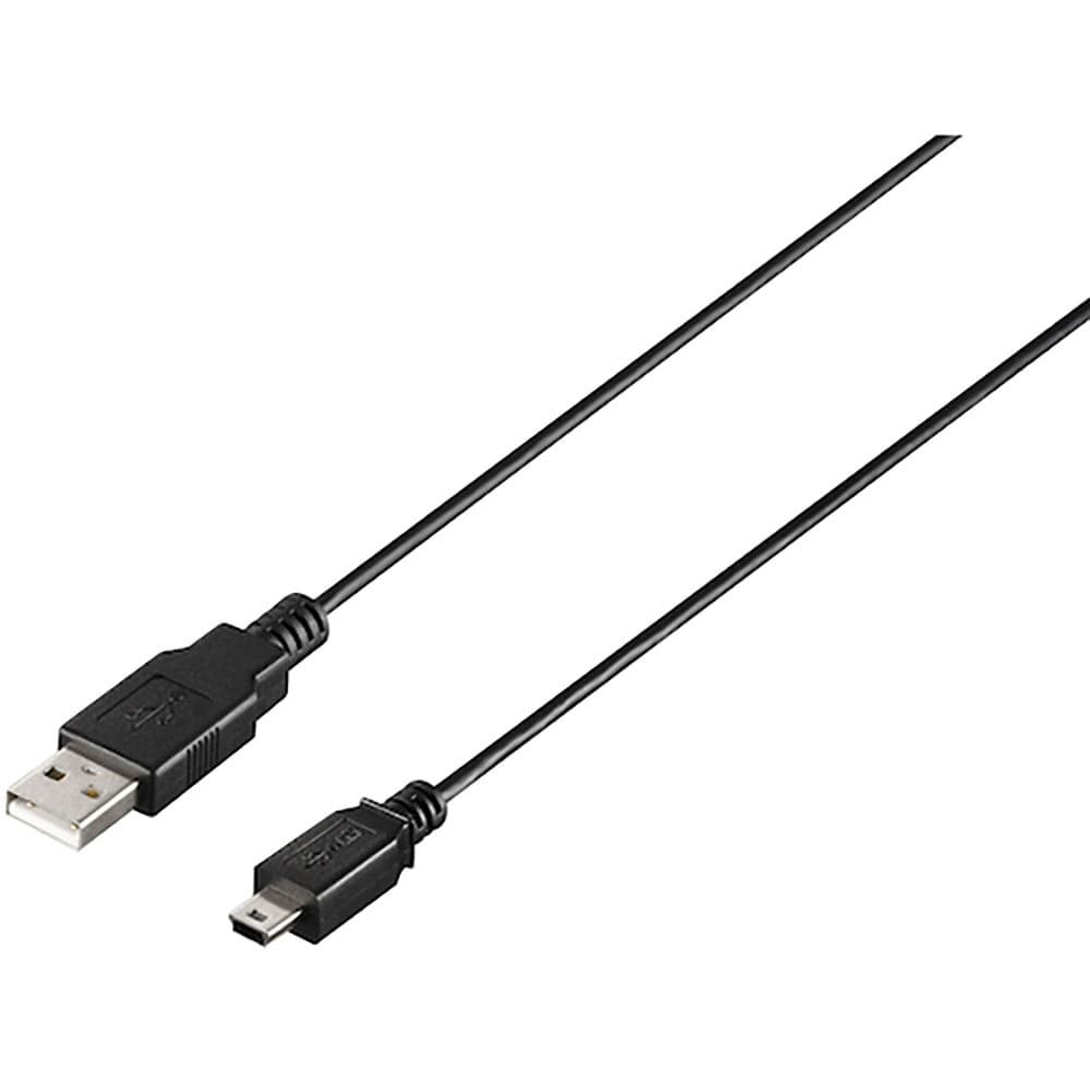 BUFFALO USB2.0 A to miniB ケーブル 3.0m ブラック BU2AMN30_