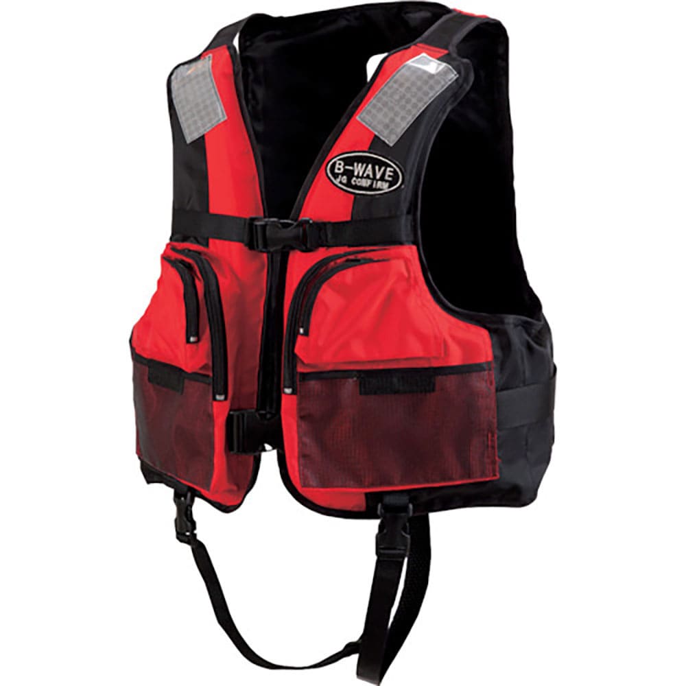 OCEANLIFE 小型船舶用ライフジャケット レッド TYPE D BW-2003-D-RD_