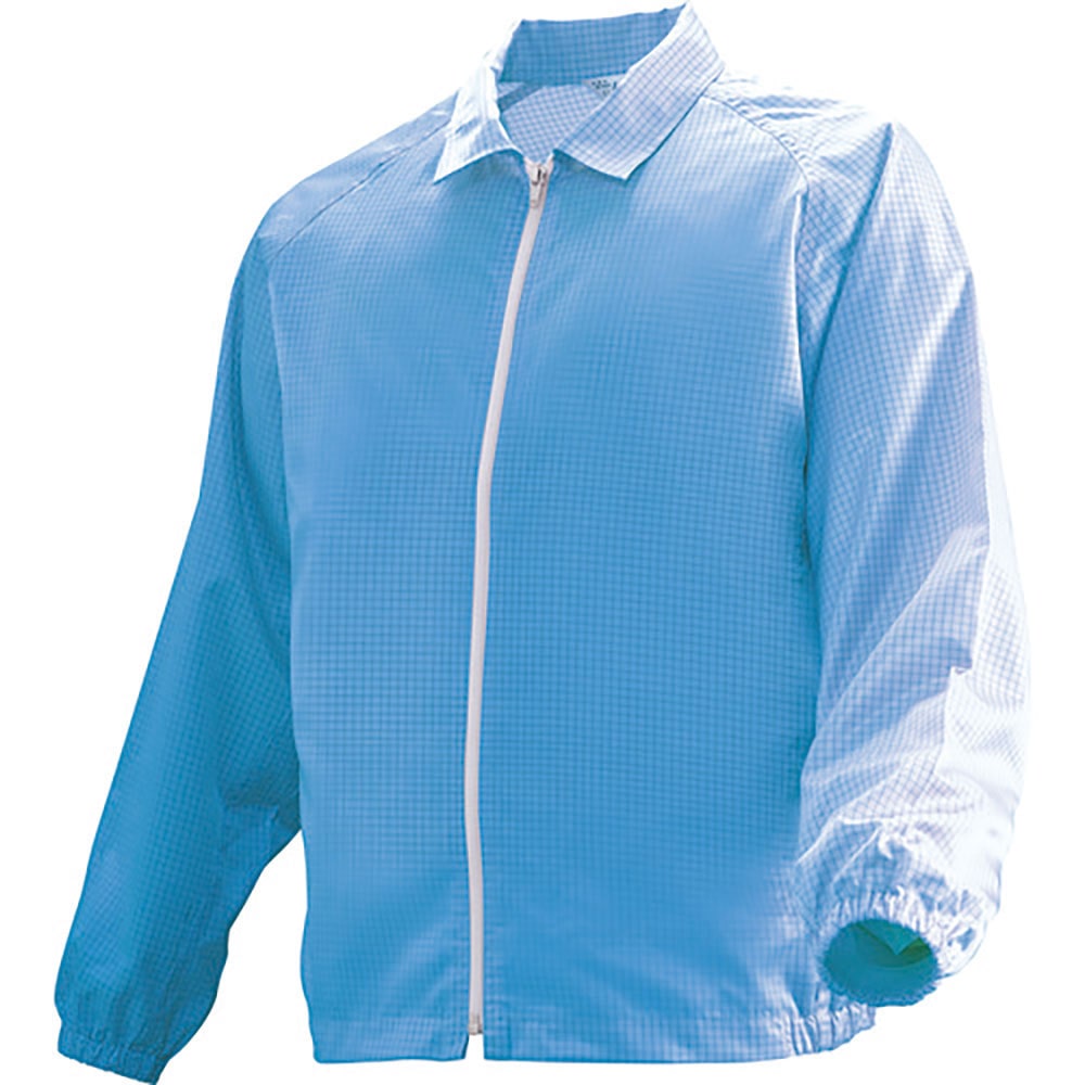 ミドリ安全　ブルゾン　クリーンウェア　ブルー　３Ｌ　Ｃ３２０８Ｂ－３Ｌ＿