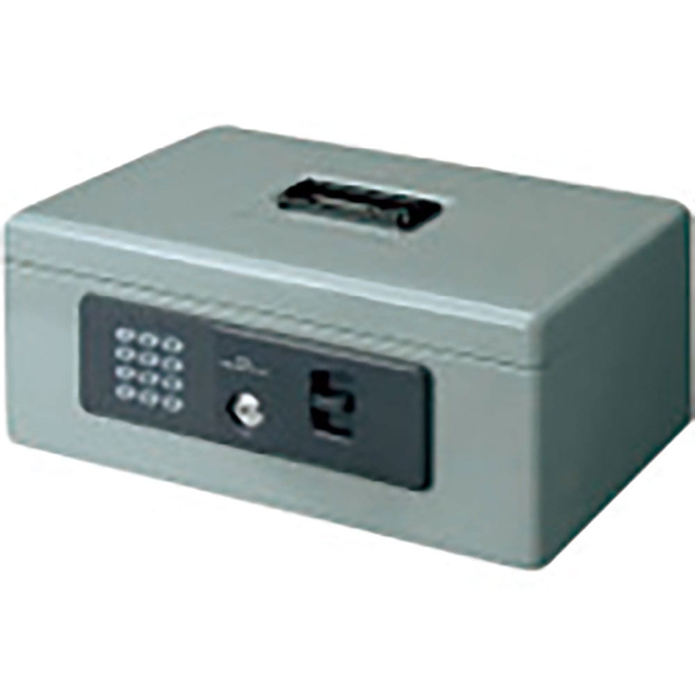 ＰＬＵＳ　１３１０１）電子ロック手提金庫　Ｍ　ＣＢ－０２０ＨＬ　グレー　ＣＢ－０２０ＨＬ＿