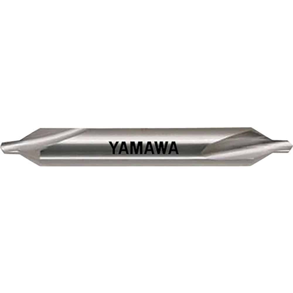ヤマワ　弱ねじれ溝Ａ形６０°　センタ穴ドリル　左刃　ＣＤ－Ｓ　ＬＨ　４Ｘ６０°Ｘ１０　ＣＤ－Ｓ－Ｌ＿