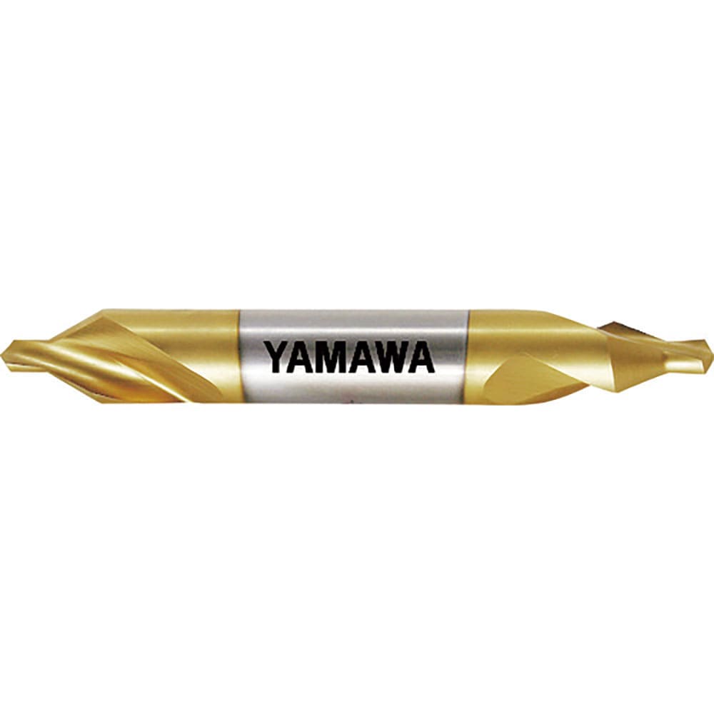 ヤマワ コーティング強ねじれ溝A形60° センタ穴ドリル CE-S V 3X60°X8 CE-S-_