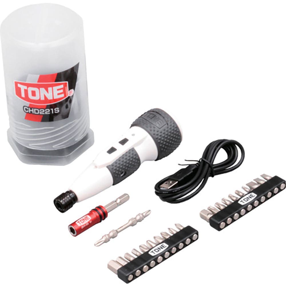 ＴＯＮＥ　ハイブリッド電動ドライバーセット　ＣＨＤ２２１Ｓ＿