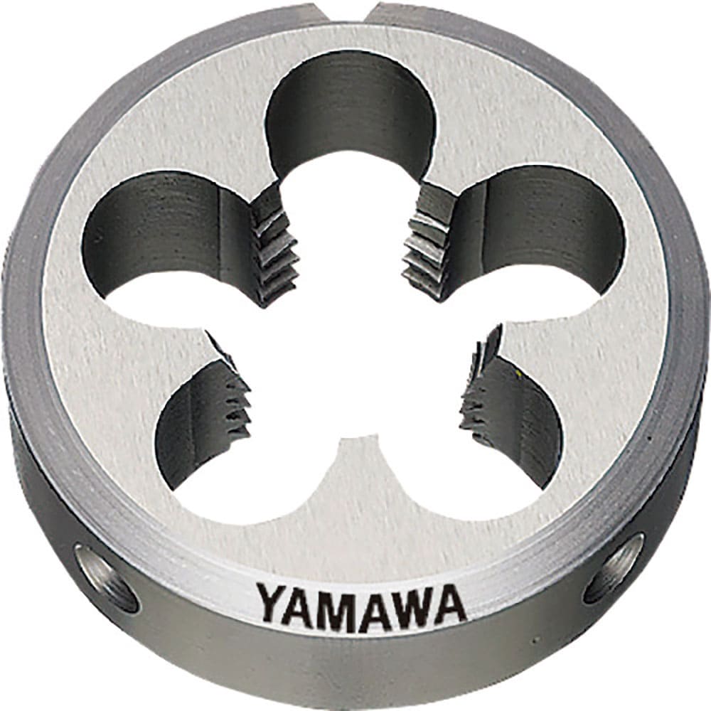 ヤマワ　管用テーパねじ用ソリッドダイス　左ねじ用　Ｄ　ＬＨ　ＰＴ　３／８－１９　５０径　Ｄ－ＬＨ－＿