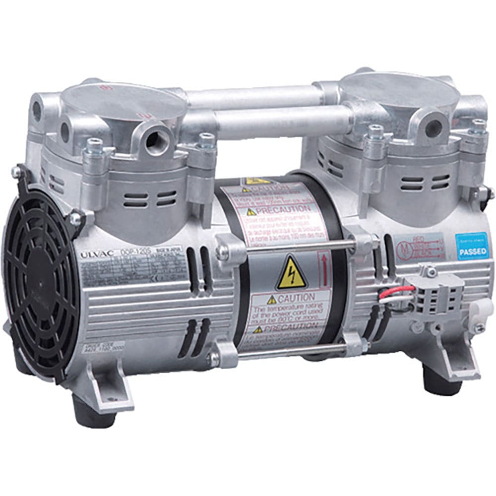 ULVAC 三相200-220V 揺動ピストン型ドライ真空ポンプ DOP-120SY_