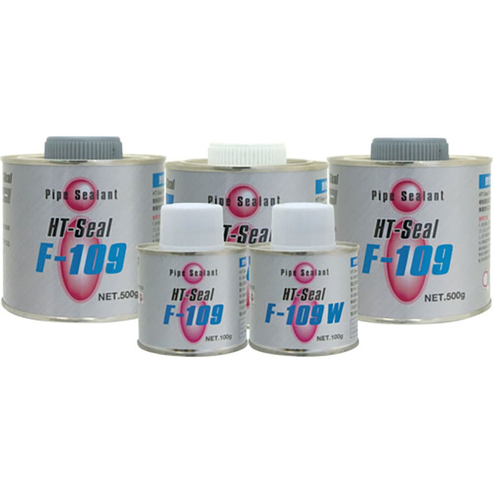 ヘルメチック　配管用シール剤　Ｆ－１０９（グレー）　５００ｇ　Ｆ－１０９ＧＹ５００＿