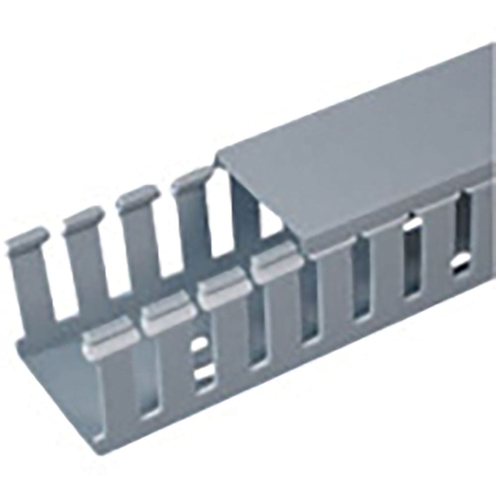 PANDUIT Gタイプ配線ダクト(PVC製鉛フリー)ライトグレー 44.7×53.8×1830 _
