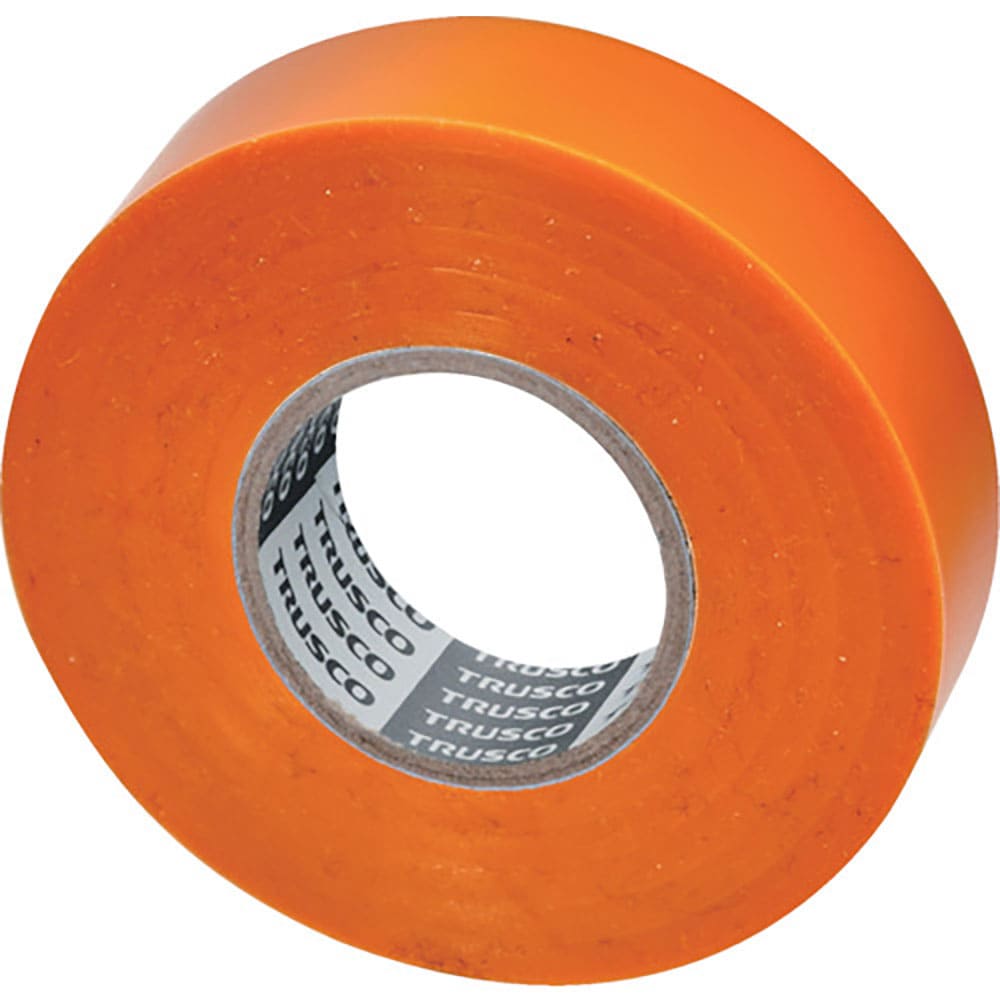 ＴＲＵＳＣＯ　脱鉛タイプビニールテープ　１９ｍｍＸ２０ｍ　オレンジ　　１巻入り　ＧＪ２１２０ＯＲ１＿