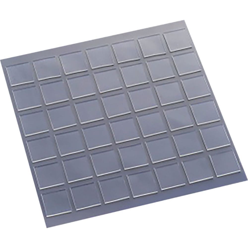 ＥＸＳＥＡＬ　耐震ゲル　転倒防止シート　ゲルタック　お徳用　３０×３０×２ｍｍ（角型）　ＧＴ０１－＿