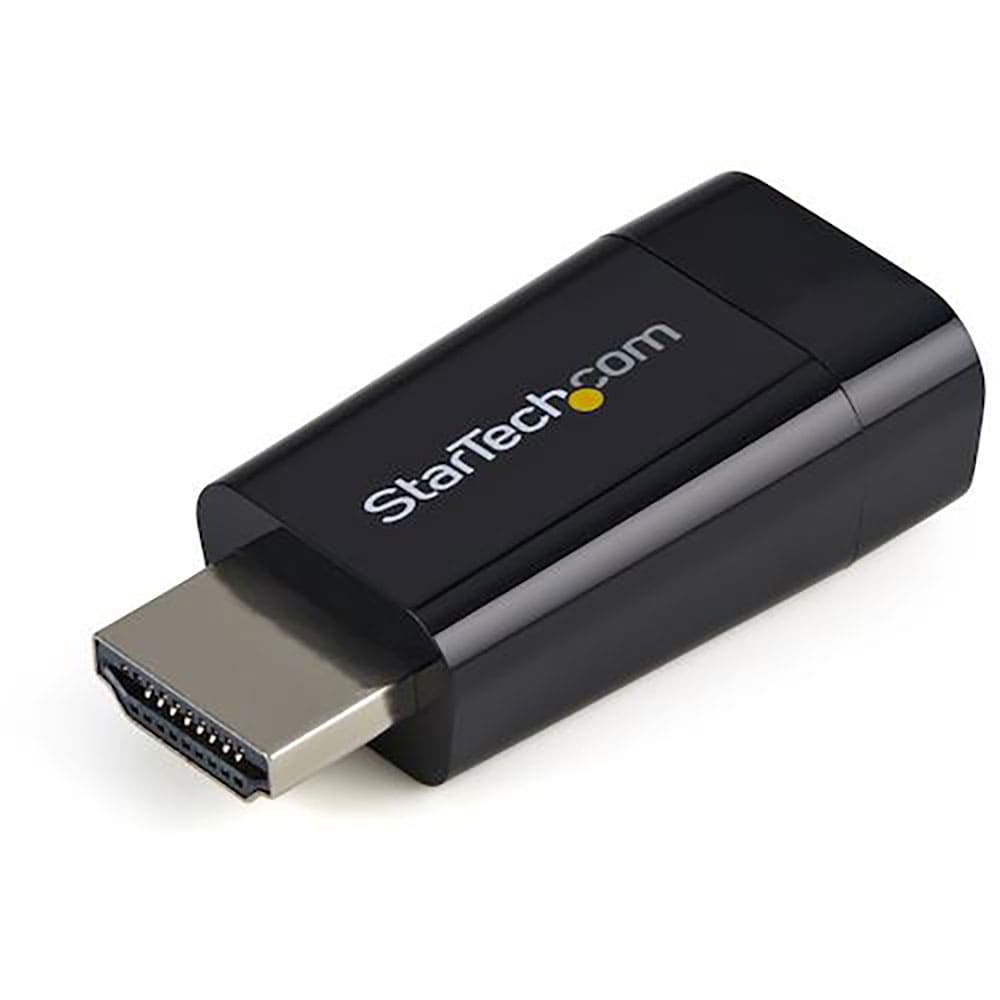 StarTech ディスプレイアダプター/HDMI - VGA/1080p/小型/オーディオなし _