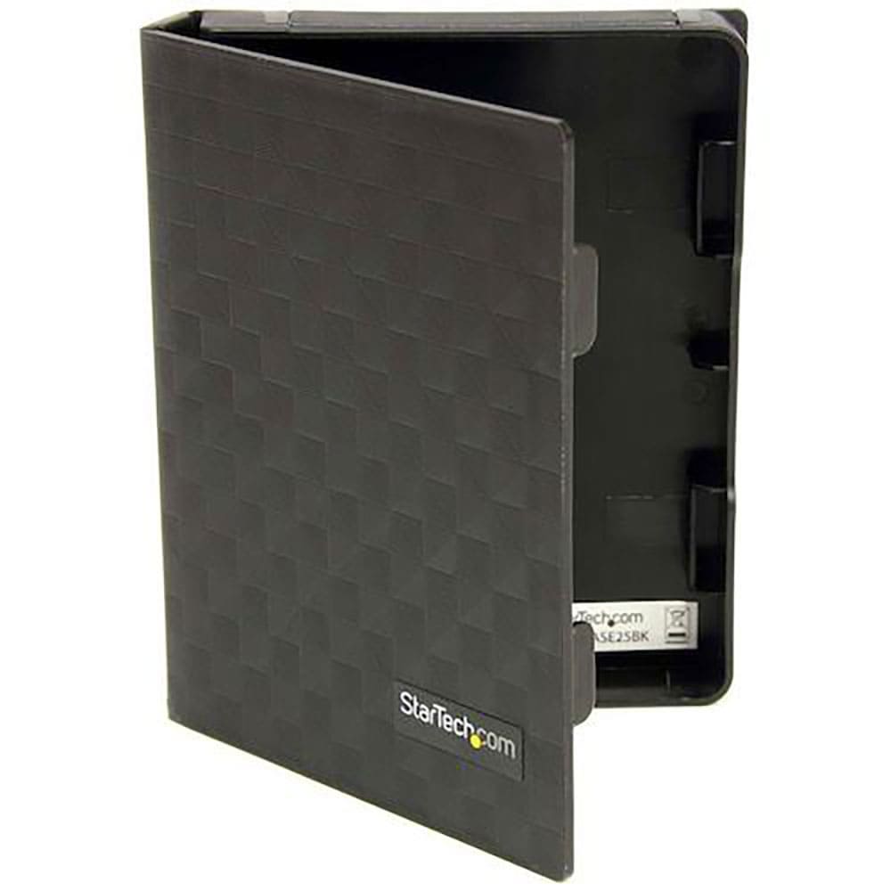 ＳｔａｒＴｅｃｈ　ＨＤＤ収納ケース／２．５インチ　ハードディスク用／３個入りパック／静電気防止保護＿