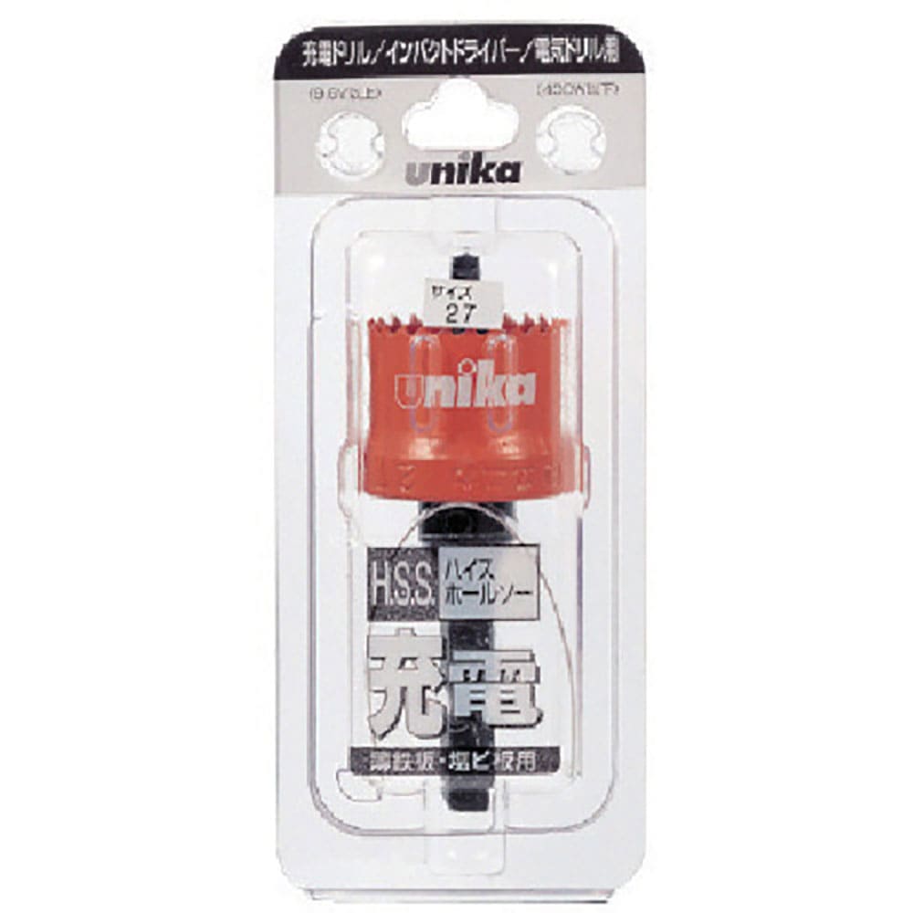 UNIKA ハイスホールソー充電24mm HSSJ-24_