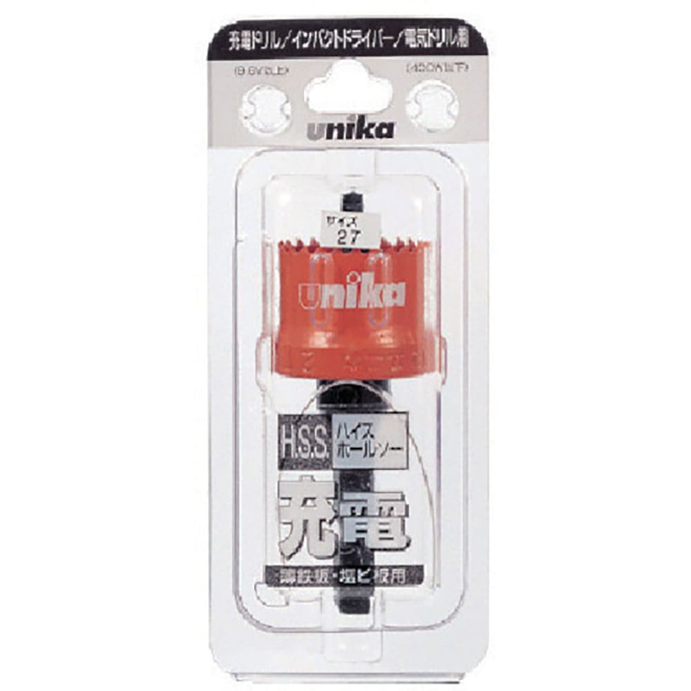 UNIKA ハイスホールソー充電29mm HSSJ-29_