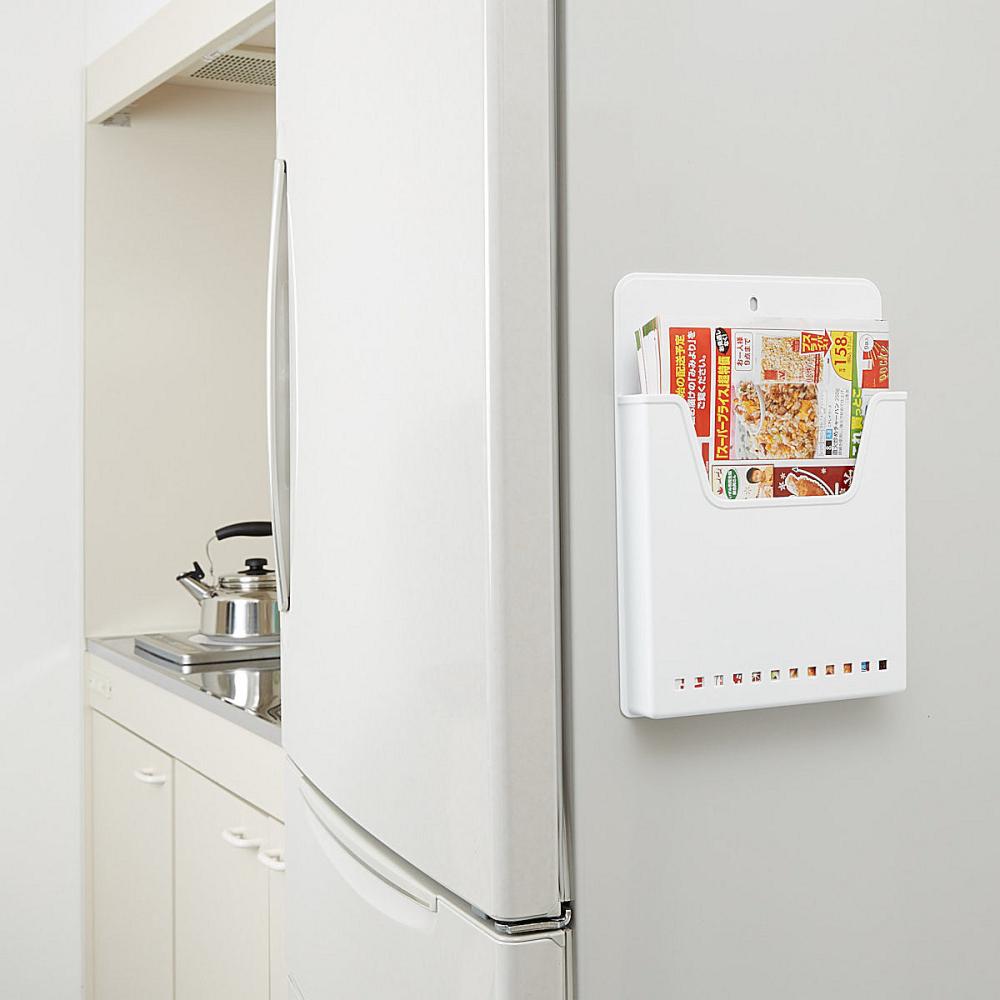 伊勢藤　メールポケット　（マグネット付き）ホワイト　Ｉ－５６６