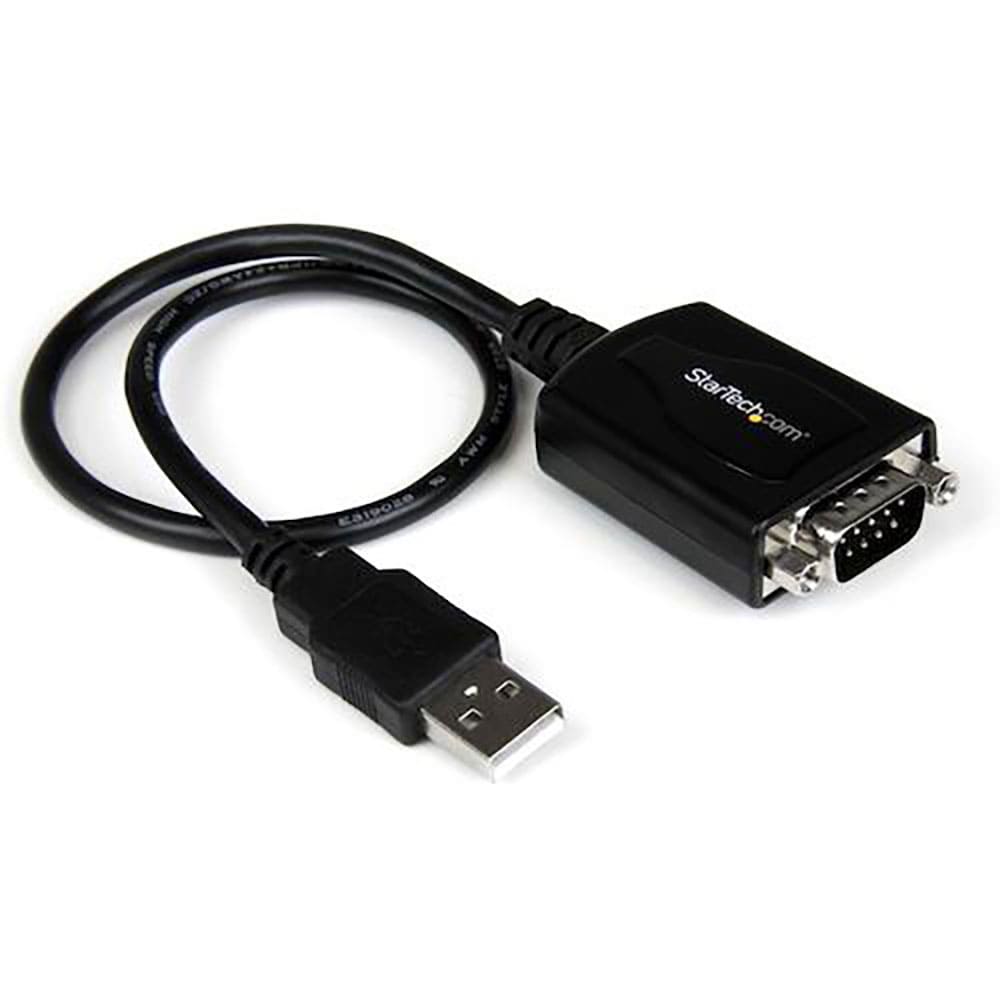 StarTech シリアル変換ケーブル/USB-A - RS232C/30cm/920Kbps/ブ_