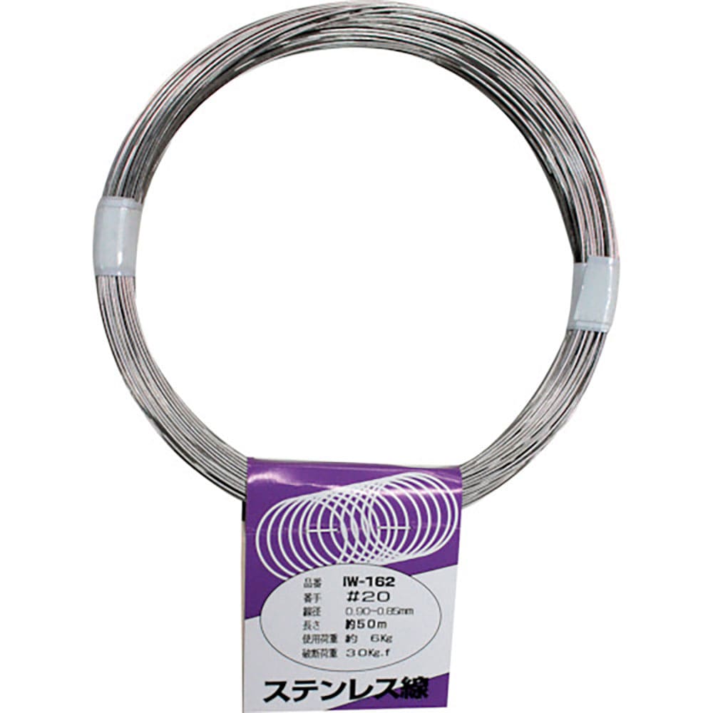ＷＡＫＩ　ステンレス線　ＩＷ－１６２　＃２０Ｘ５０Ｍ　ＩＷ－１６２＿