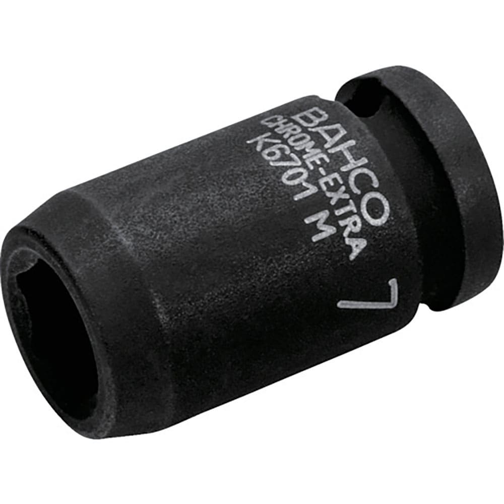 BAHCO 1/4” インパクトソケット7mm K6701M-7_