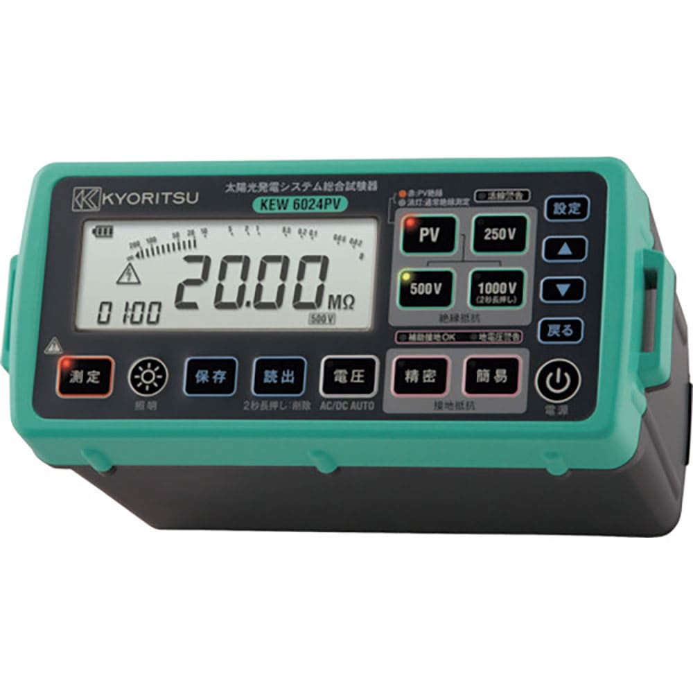 ＫＹＯＲＩＴＳＵ　６０２４ＰＶ　太陽光発電システム総合試験機　ＫＥＷ６０２４ＰＶ＿