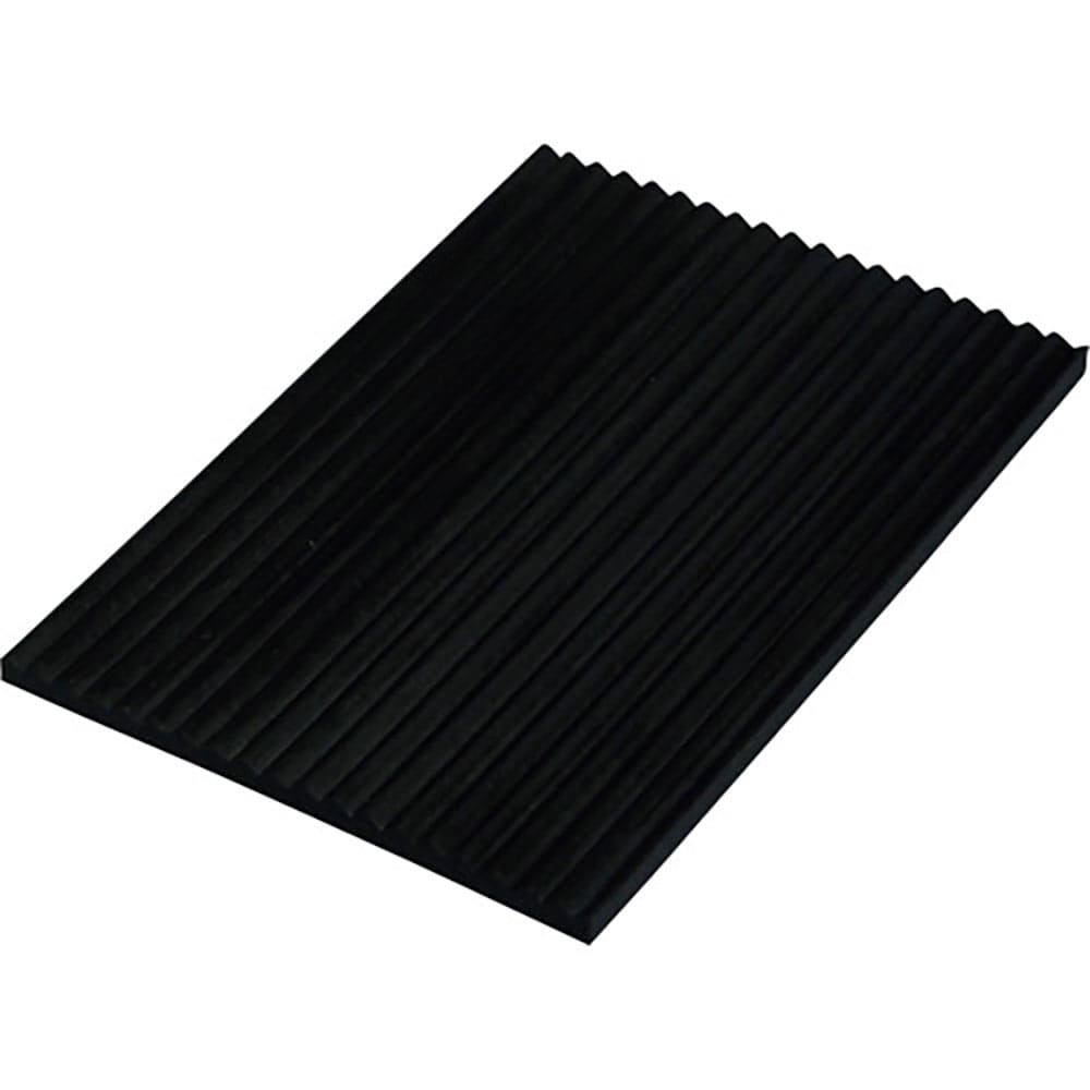 光　波ゴムクッション黒９０×６０×３ｍｍ　ＫＷＲ６９－１＿