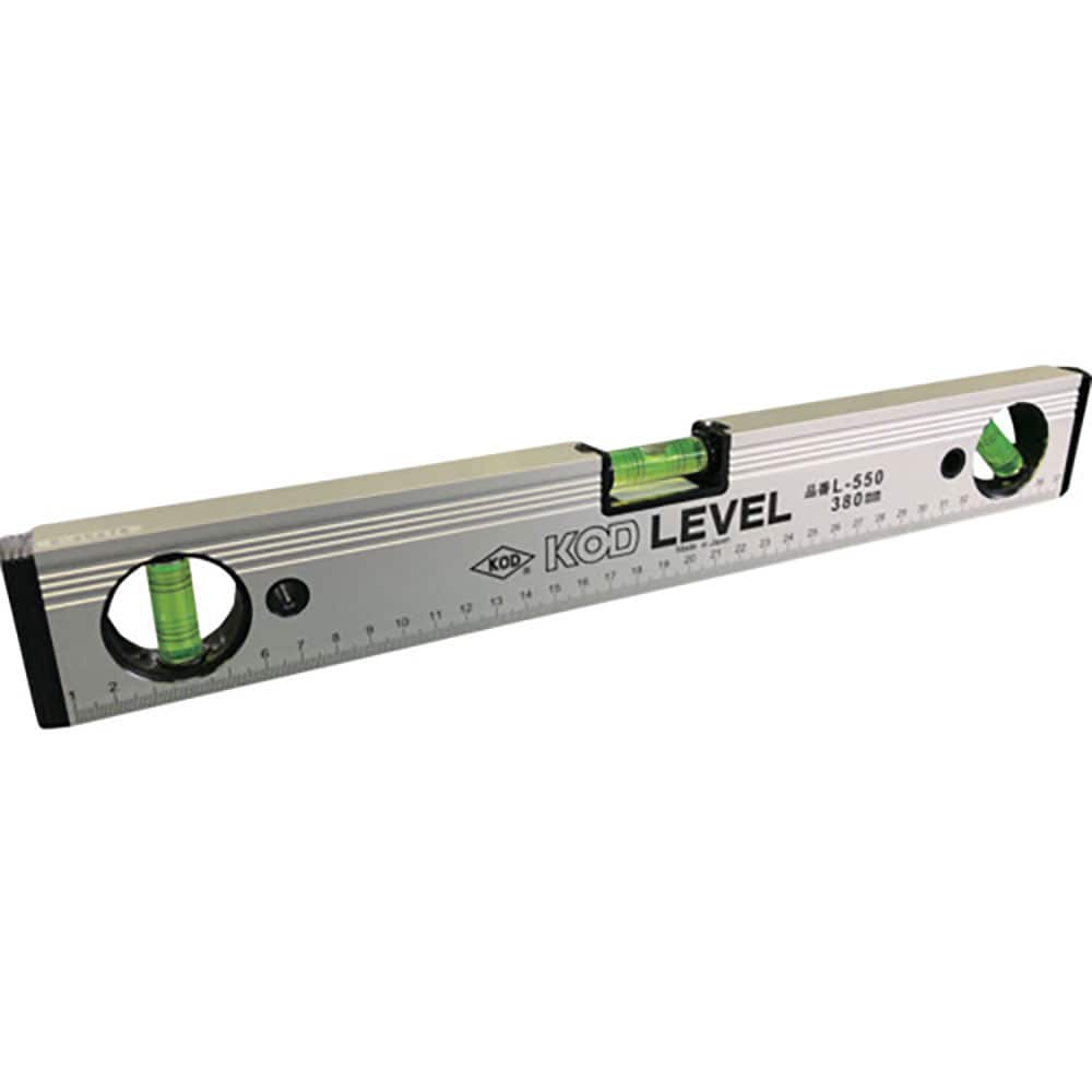 ＫＯＤ　箱型アルミレベルＶ溝付　１００ｍｍ　Ｌ－５５０－１００＿