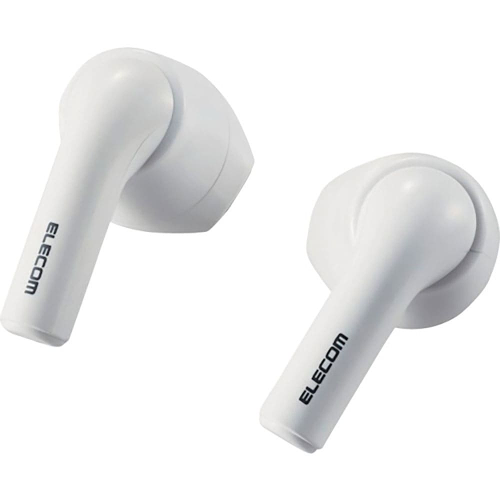 ＥＬＥＣＯＭ　Ｂｌｕｅｔｏｏｔｈイヤホン　完全ワイヤレス　ＡＡＣ対応　セミオープン型　ホワイト　Ｌ＿