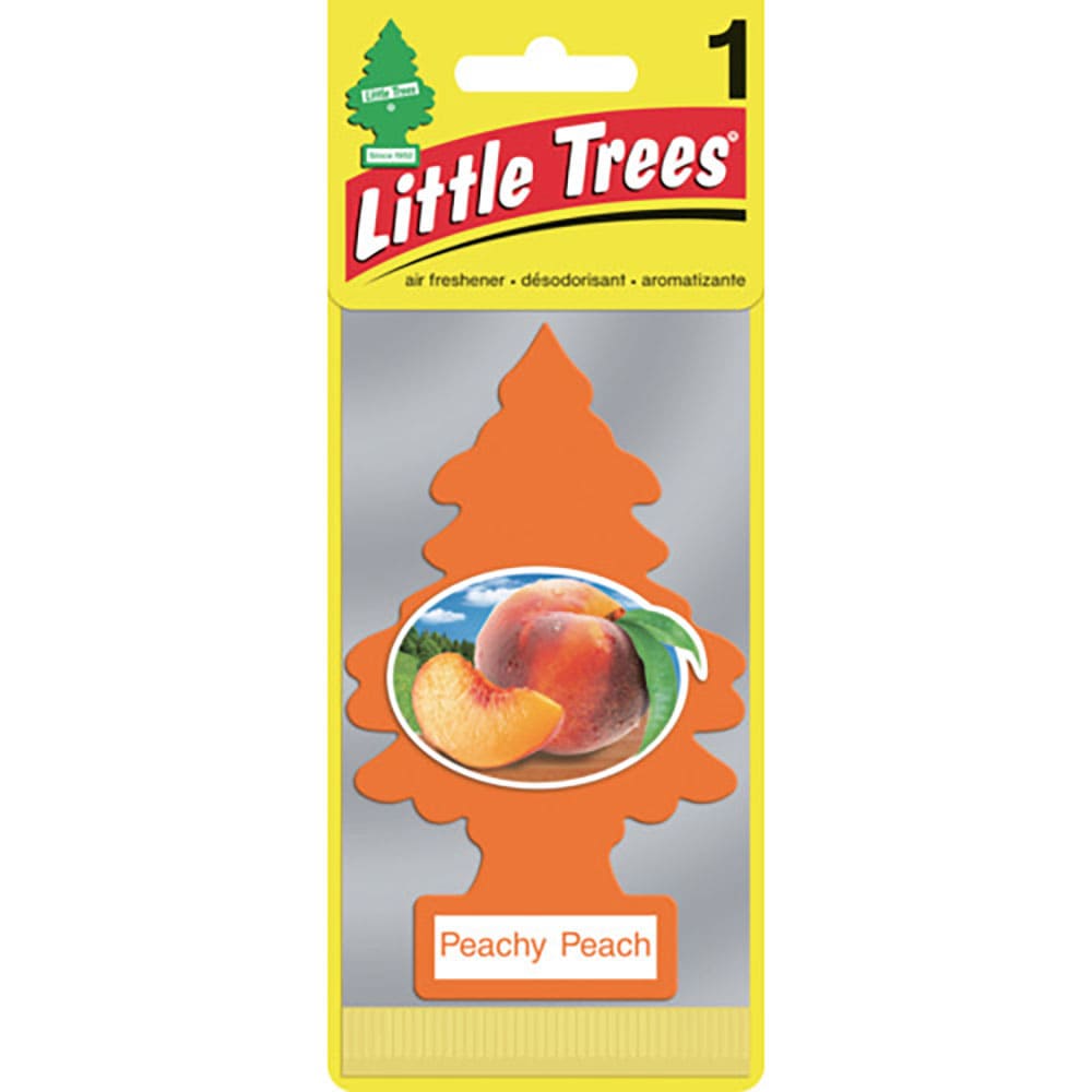 リトルツリーズ　ＬＴ　エアーフレッシュナー　１Ｐ　－　Ｐｅａｃｈｙ　Ｐｅａｃｈ（ピーチ―ピーチ）　＿