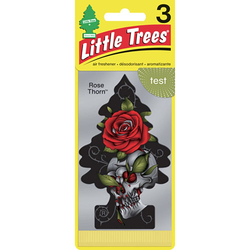 リトルツリーズ LT エアーフレッシュナー 3P - Rose Thorn(ローズソーン) LT3_