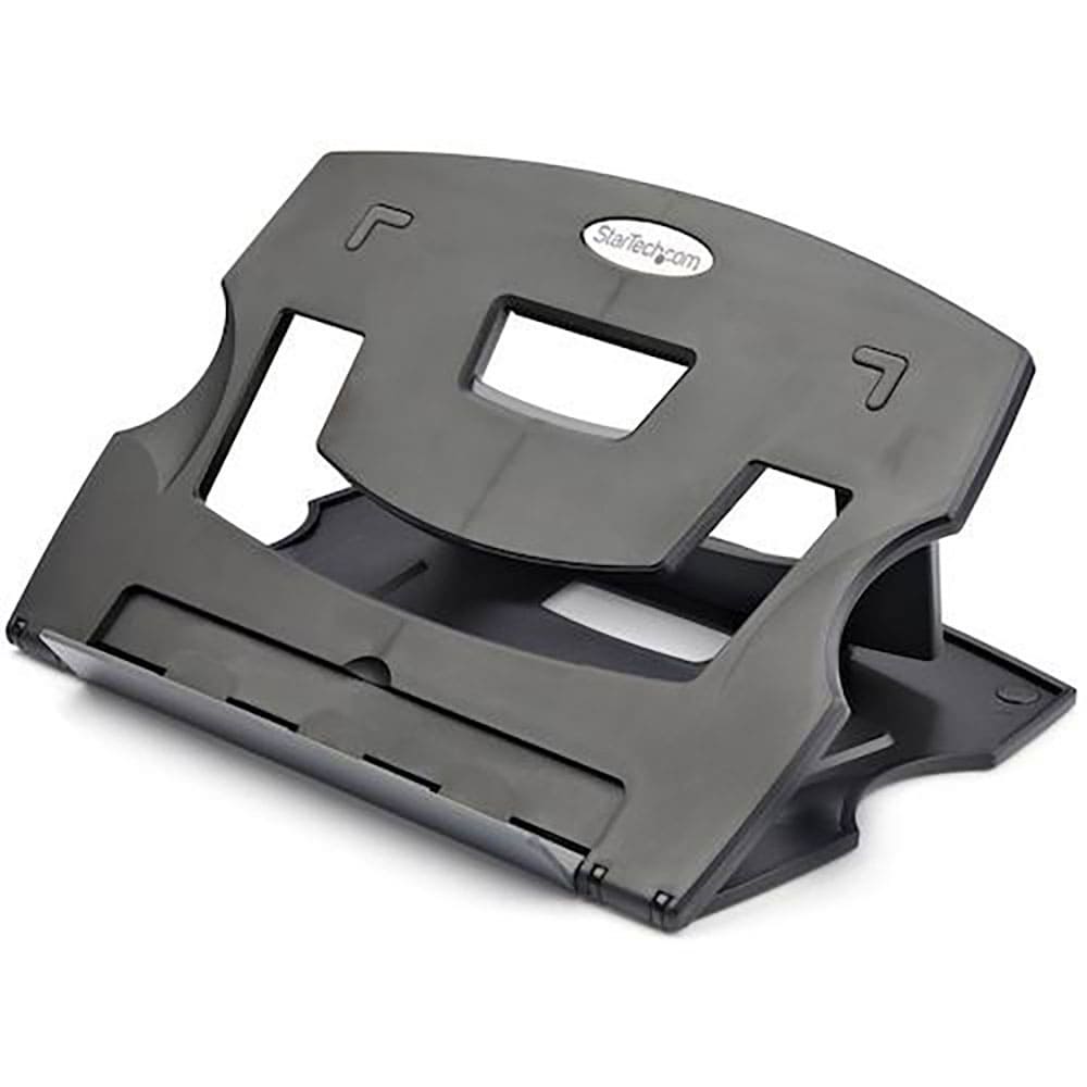 ＳｔａｒＴｅｃｈ　ノートＰＣスタンド／６段階角度調整／２８７ｍｍ　ｘ　２１０ｍｍ／ゴム製グリップ　＿