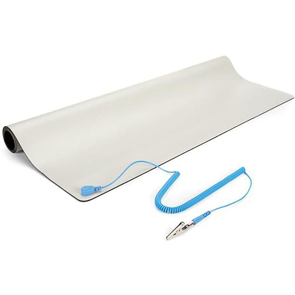 ＳｔａｒＴｅｃｈ　静電気除去マット／６０ｃｍ　ｘ　７０ｃｍ／取外し可能アースコード付き　Ｍ３０１３＿