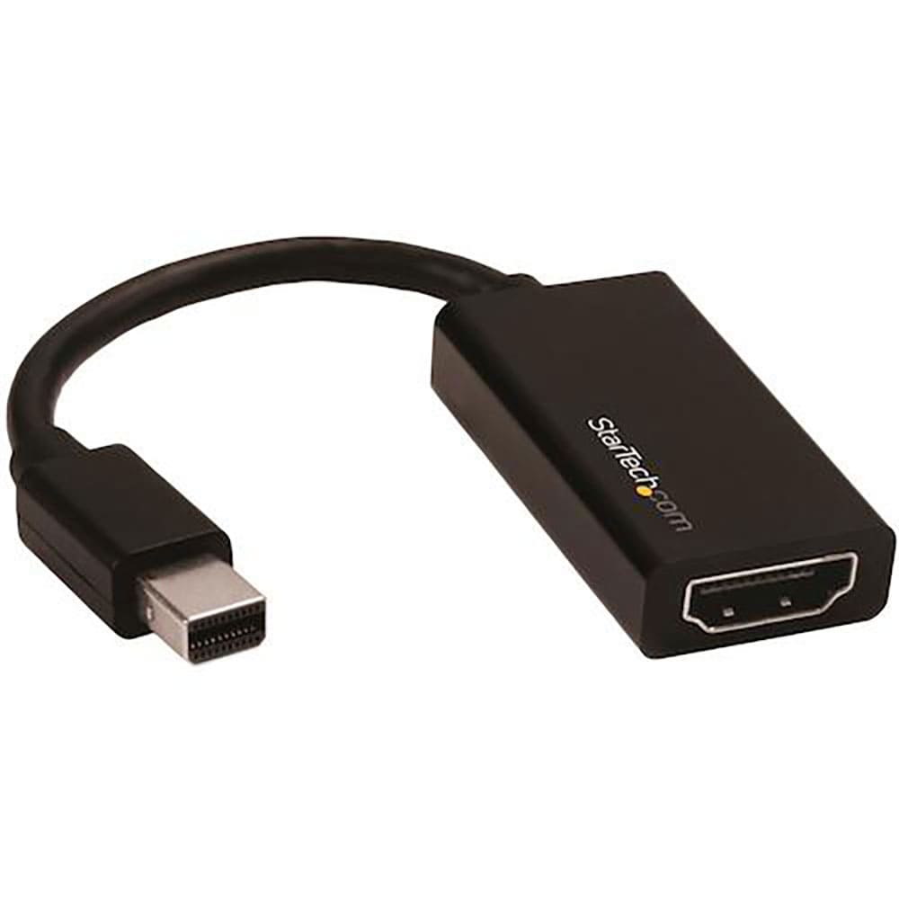 StarTech ディスプレイアダプター/mDP - HDMI/4K60Hz/アクティブ変換/BK_