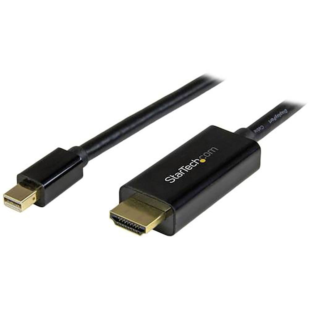 StarTech ディスプレイ変換ケーブル/mDP 1.2 - HDMI 1.4/1m/4K30H_