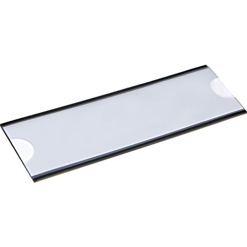 ＴＲＵＳＣＯ　マグネット式見出しプレート　４０Ｘ１１０　黒　１０枚入　ＭＧＰ－４０Ｘ１１０－ＢＫ＿