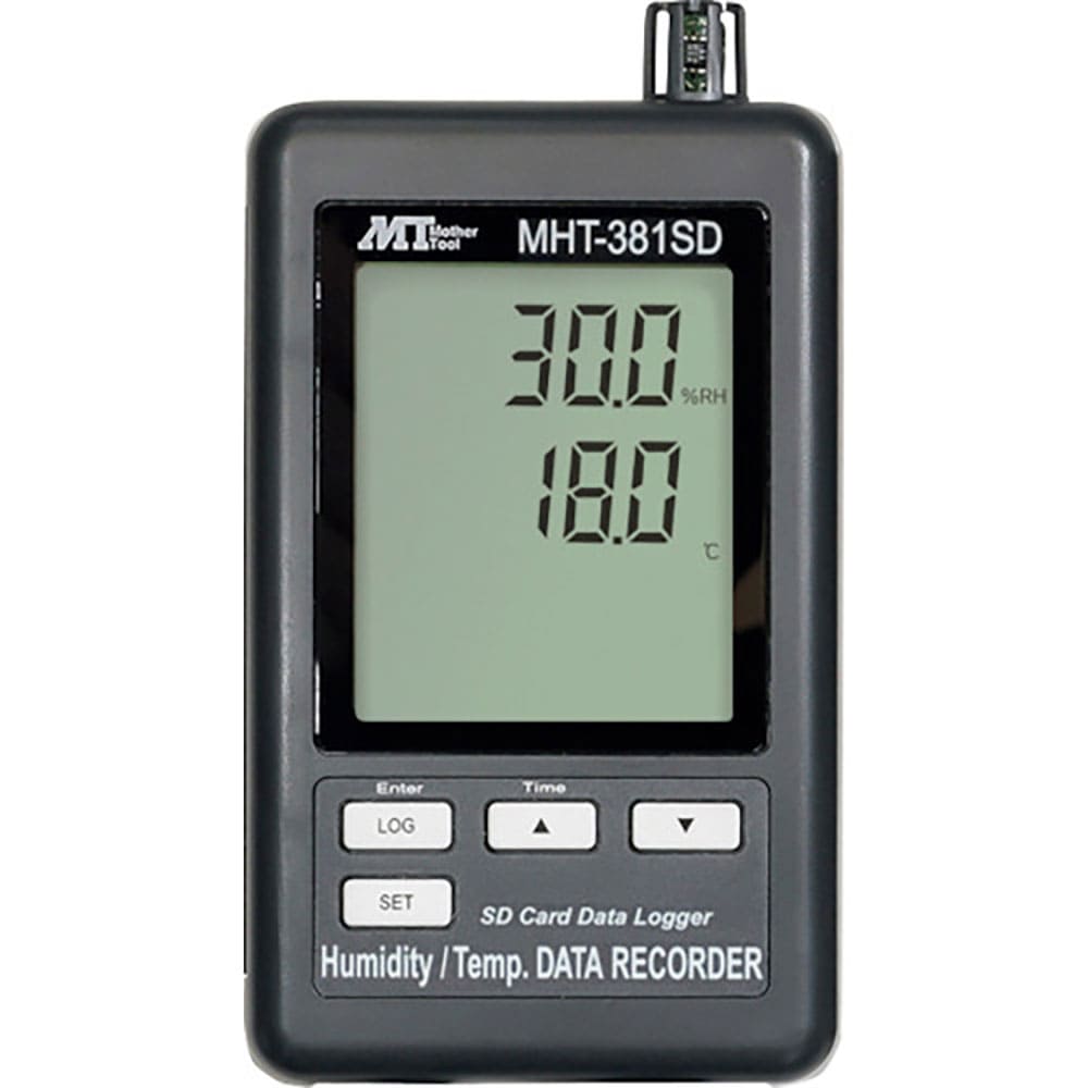 ＭＴ　データロガー温湿度計　ＭＨＴ－３８１ＳＤ＿